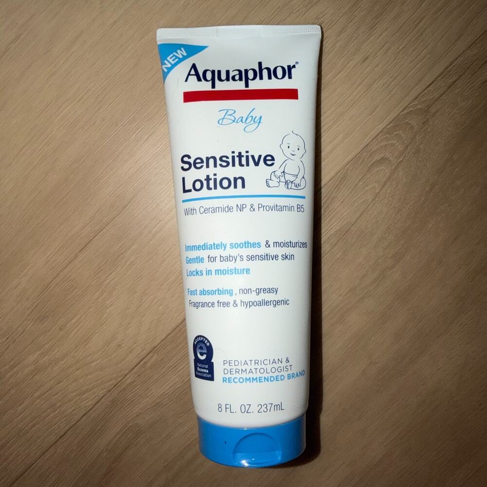 Aquaphor Baby Sensitive Lotion Baby Lotion To Soothe And Moisturize Delicate